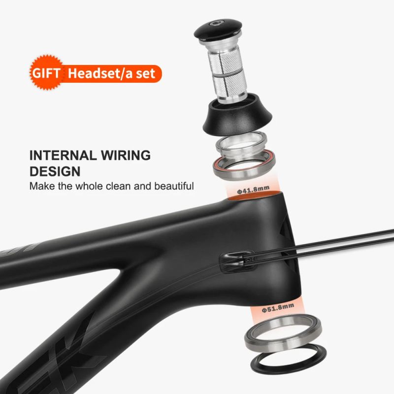 TOSEEK SP-01 Carbon MTB Frame 29er - Lightweight, Durable Carbon Mountain Bike Frame for 27.5/29