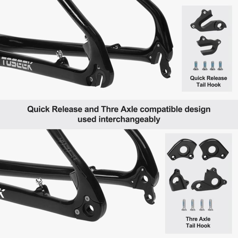 TOSEEK SP-01 Carbon MTB Frame 29er - Lightweight, Durable Carbon Mountain Bike Frame for 27.5/29