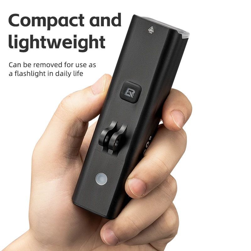 ROCKBROS Bike Light 1500LM/1000LM, Aluminum Alloy, Type-C Charging, Smart LED Headlight, Waterproof, for Night Cycling, Easy Mount, Durable, Ideal for Cyclists & Mechanics