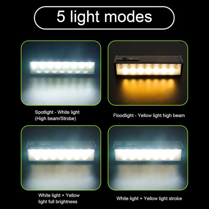 Bicycle Light Front USB Rechargeable Bike Light 15LED Bicycle Light Long strip headlights