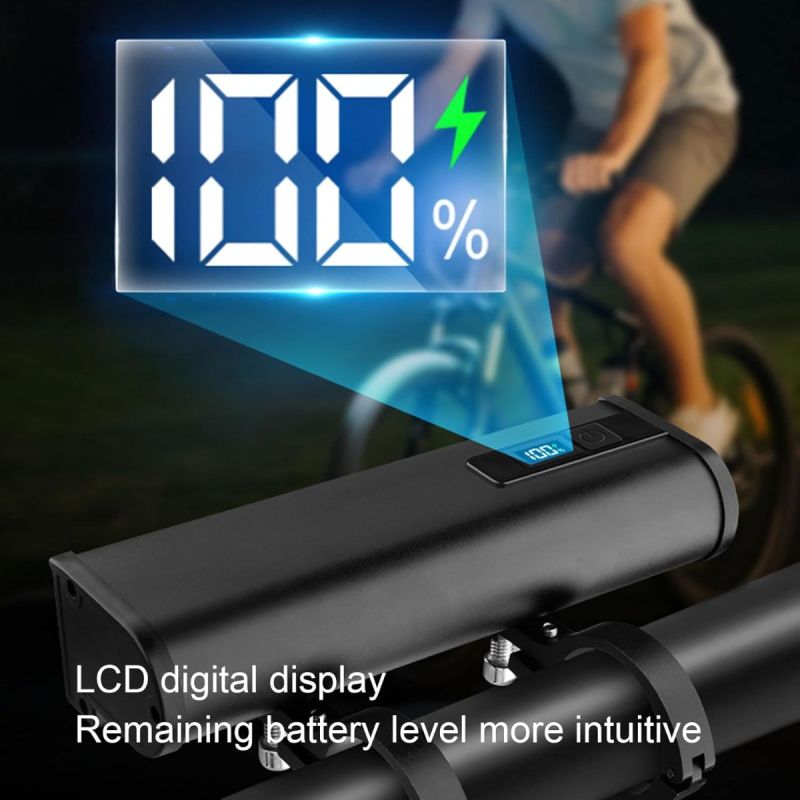 Bicycle Light Front USB Rechargeable Bike Light 15LED Bicycle Light Long strip headlights