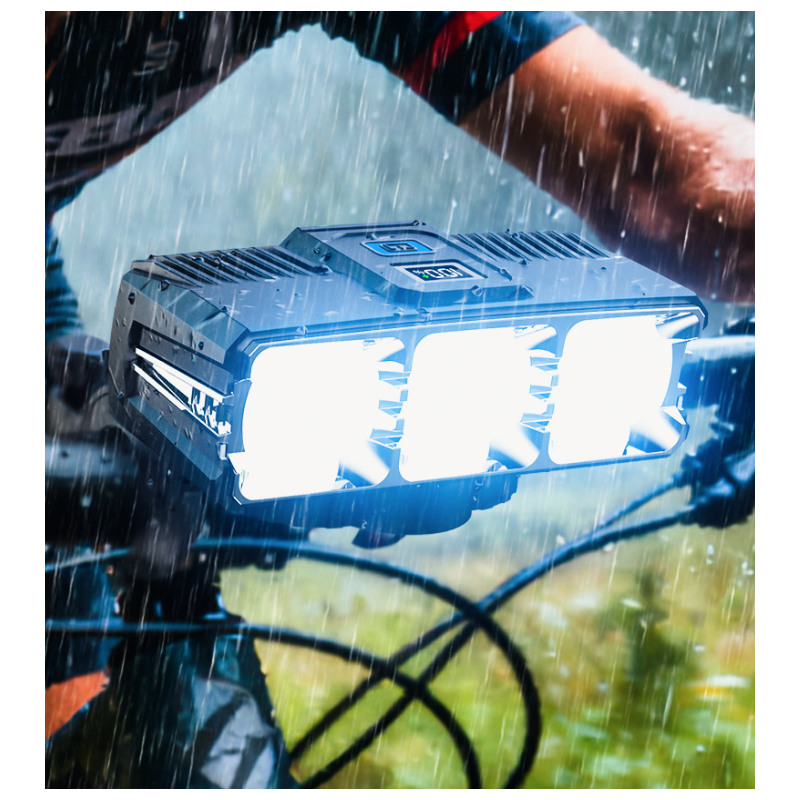 Bicycle Light Front 3LED Bike Light Waterproof USB Charging MTB Road Cycling Lamp Accessories