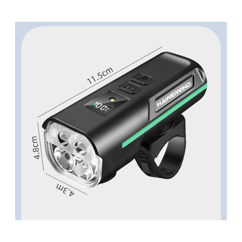 Bike Lights for Night Riding, Waterproof Lights for bike Rechargeable Front Bike Headlight