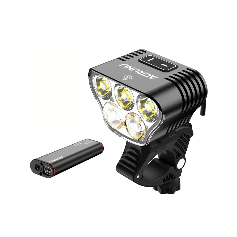 Mountain Bike Light, Bicycle Light Front 5000Lumen Bike Light 20000mAh Waterproof USB Charging MTB Road Cycling Lamp