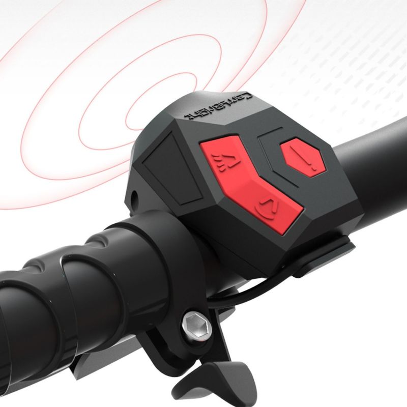 Bicycle Horn with 120DB, Lightweight Electronic Bike Horn, USB Charge SecutiryAlert