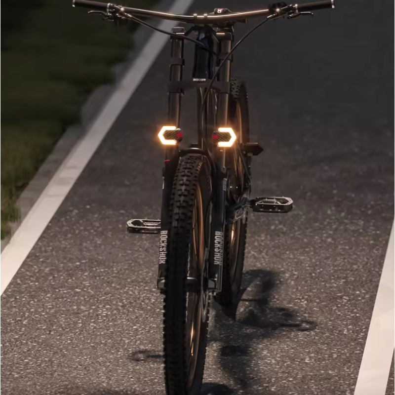 CarryBright CB4C Bike Indicators Lights Wireless Remote Control Turn Signal Horn Taillight Waterproof Bike Warning Lamp Electric Bicycle Flashers