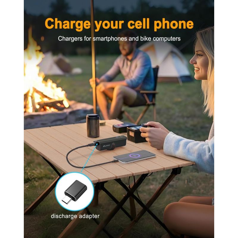 TOWILD CL2000 Bicycle Light With Cut-off Line Beam 2000LM Rechargeable 5000mAh Led Bike Front Lights IPX6 MTB Cycling Headlights