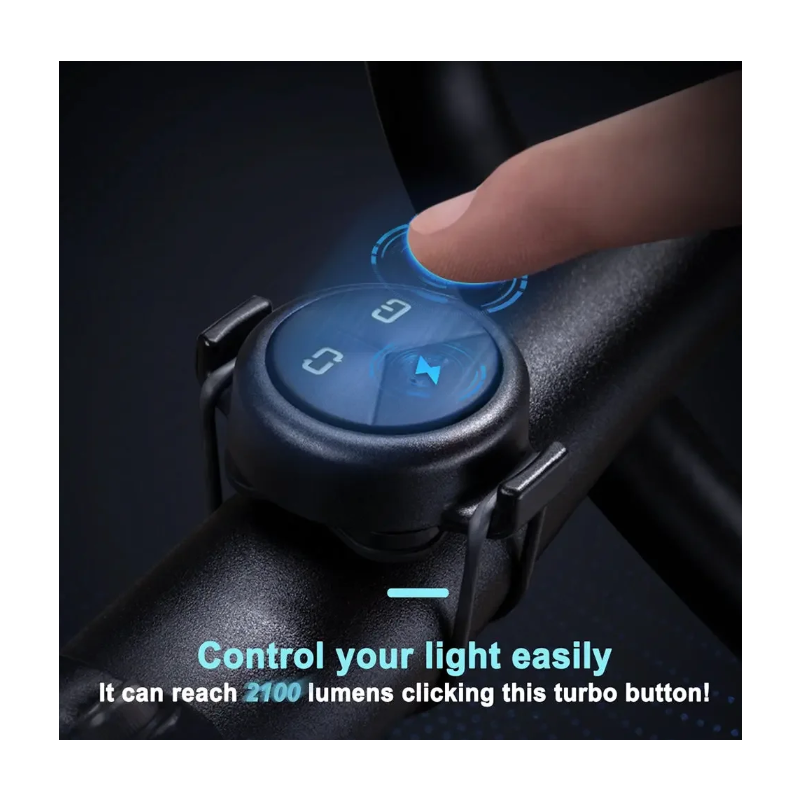 TOWILD DLite1800 Bike Light A high-performance dual-beam smart Bicycle Light Waterproof Bike Headlight