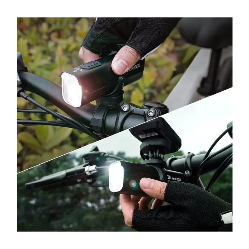 TOWILD DLite1800 Bike Light A high-performance dual-beam smart Bicycle Light Waterproof Bike Headlight