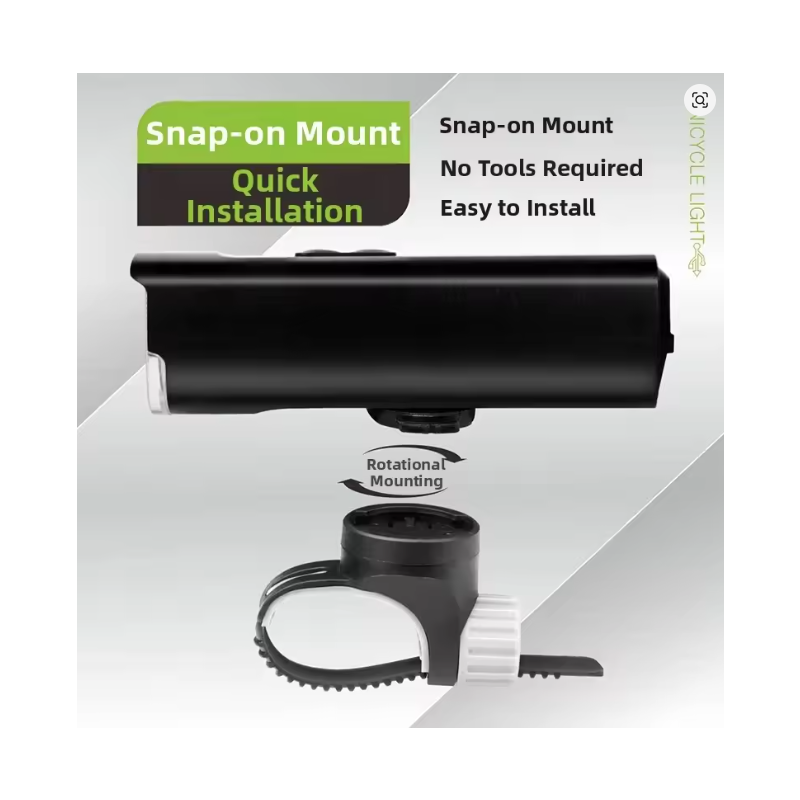Nitebeam 1200Lumen Bike Light Type-C Charging LED Cycling Front Lamp Headlight 2000mAh MTB Bicycle Light
