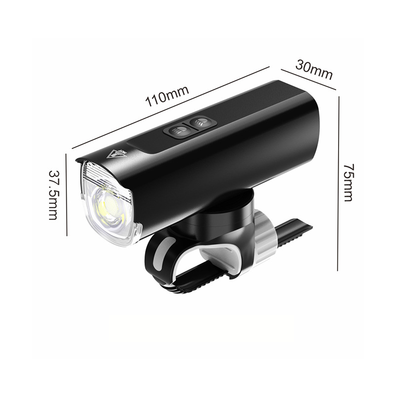 Nitebeam 1200Lumen Bike Light Type-C Charging LED Cycling Front Lamp Headlight 2000mAh MTB Bicycle Light