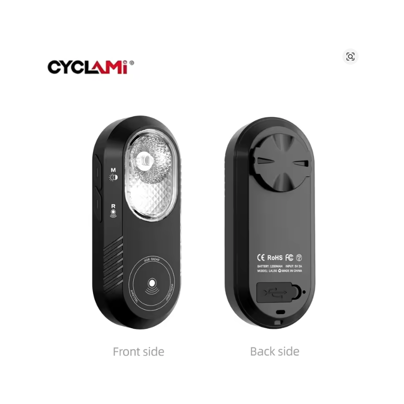 CYCLAMI LA150 Radar Tail Light Smart Bike Taillight Brake Warning IPX6 Waterproof Cycling Warning Rear Lamp