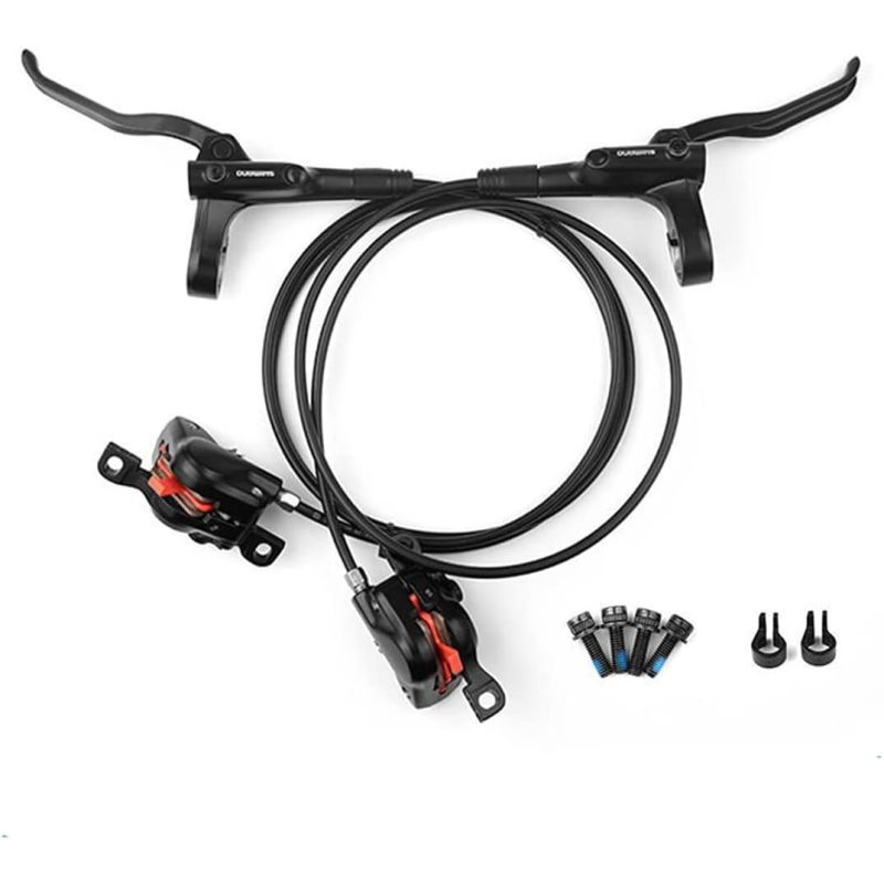 SHIMANO MT200 Hydraulic Disc Brake Set Front 800mm and Rear 1450mm BR-BL-MT200 Hydraulic Disc Brake Set Front and Rear