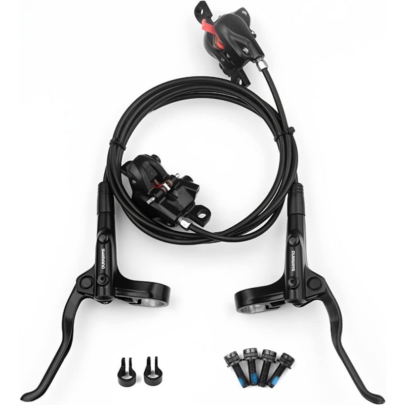 SHIMANO MT200 Hydraulic Disc Brake Set Front 800mm and Rear 1450mm BR-BL-MT200 Hydraulic Disc Brake Set Front and Rear