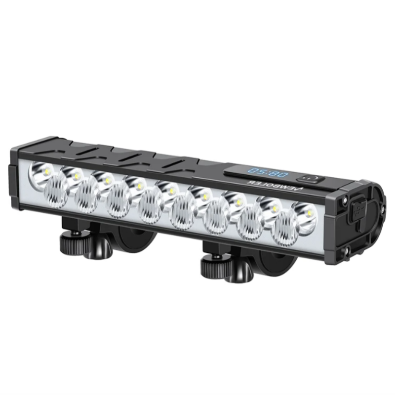NITEBEAM 10000 Lumen Bike Light Front Super Bright USB Rechargeable IPX6 Waterproof Headlight for MTB Road Cycling