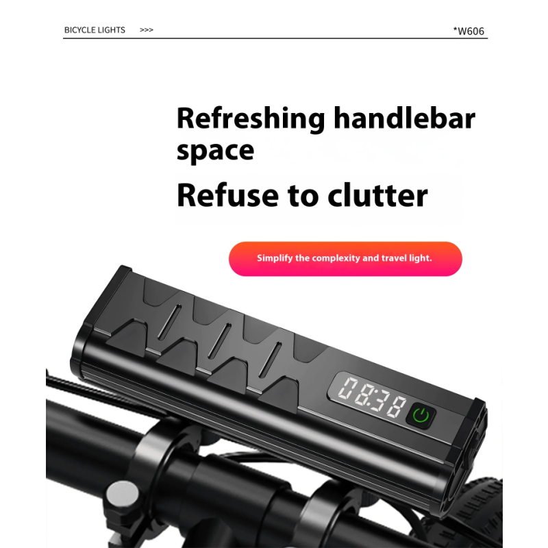 4000 Lumen Bike Headlight Super Bright IPX6 Waterproof 5000mAh USB-C Rechargeable Bicycle Front Light Aluminum Alloy Cycling Headlight for MTB Road Night Riding