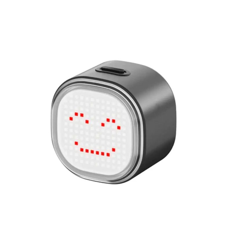 TL08 Smart Bike Tail Light Customizable LED with Brake Sensing IPX6 Waterproof USB-C Rechargeable Rear Light for Road Mountain Cycling Safety