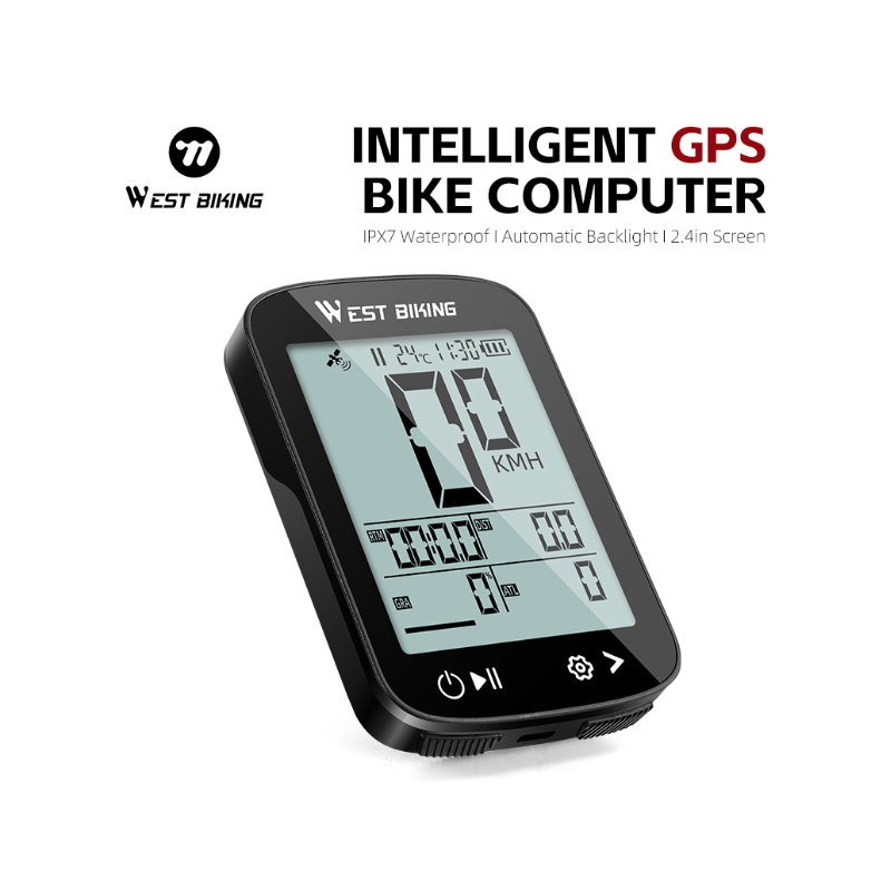 Bike Speedometer GPS Wireless Cycling Computer