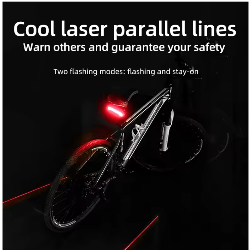 Meilan X5 Bicycle Rear Light Bike Remote Wireless Light Turn Signal LED Beam USB Chargeable Waterproof Cycling Tail Light