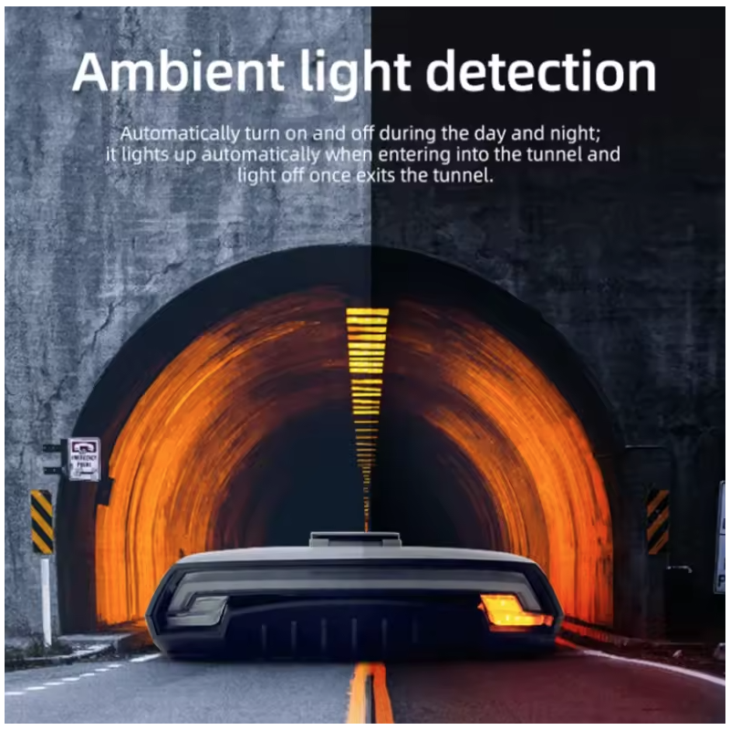 Meilan X5 Bicycle Rear Light Bike Remote Wireless Light Turn Signal LED Beam USB Chargeable Waterproof Cycling Tail Light