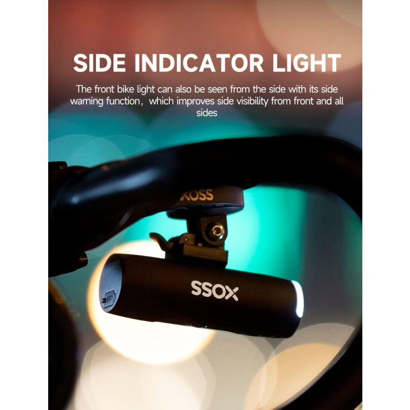 XOSS XL800 Bike Headlight 800 Lumen USB Rechargeable Road MTB Front Lamp Bicycle Light Aluminium Ultralight Flashlight