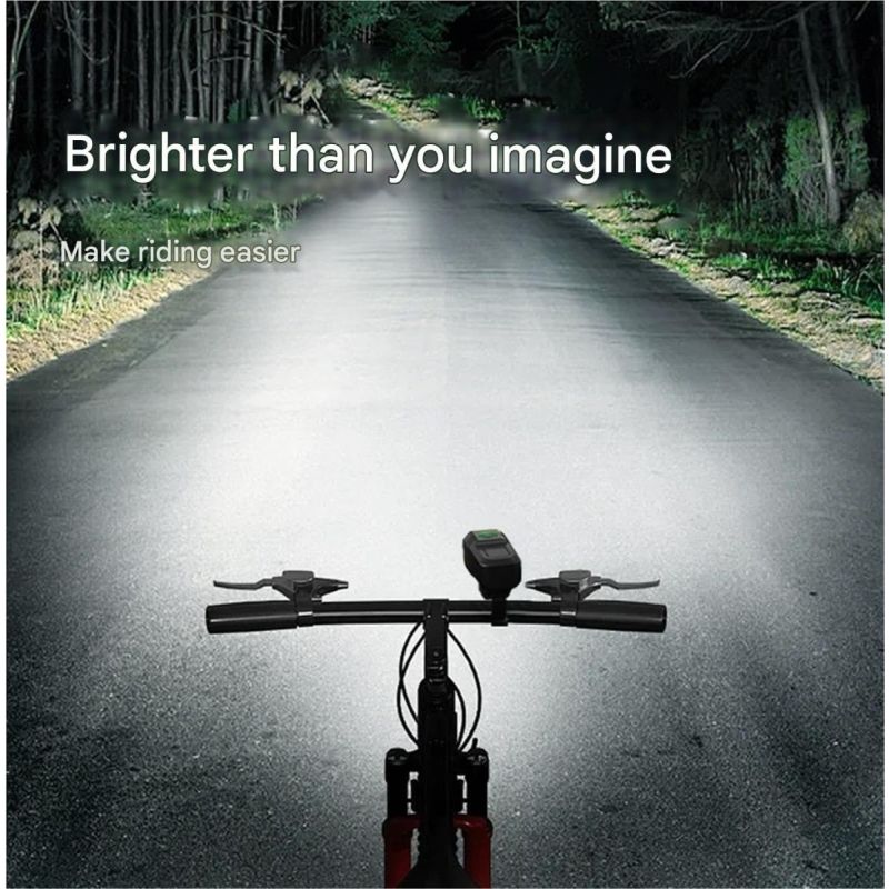 Bike Lights for Night Riding, Adjustable Modes Bicycle Lights Front , Rechargeable & IP65 Waterproof Bike Headlight