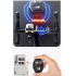 Portable and easy-to-assemble mountain bike light with lower mount for cycling
