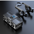 Bicycle Light Front 3LED Bike Light Waterproof USB Charging MTB Road Cycling Lamp Accessories