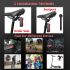 Bike Rear View Camera with Tail Light APP Control 1080P 150° Wide Angle Bicycle Camera IPX6 Waterproof USB-C Rechargeable for Mountain Road Bike E-Bikes