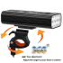 NiteBeam Bike Lights 10000 Lumens USB Rechargeable Bicycle Headlight