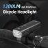 CYCLAMI Bike Headlight 2000 Lumens Bicycle light Handlebar Type-C MTB BIKE light BR2000 Front Lamp Light 