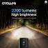 CYCLAMI CYC2200 Bike Light Front Lamp 2200 Lumens Type-C Rechargeable Bicycle Light 