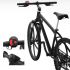 Clacson per bicicletta con 120 dB, clacson elettronico leggero per bicicletta, ricarica USB SecutiryAlert