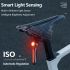 Bike Tail Light Smart Bicycle Taillight for Night Riding