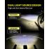 TOWILD DL1700 Bicycle Light With Cut-Off Line Beam1900LM Rechargeable Bike Front Light Mtb Cycling Headlights