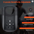 Bicycle Password Anti-theft Alarm Taillight 105dB Loud Burglar Alarm IPX6 Waterproof 4 Lighting Mode Bike Brake Warning Light