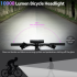 NITEBEAM 10000 Lumen Bike Light Front Super Bright USB Rechargeable IPX6 Waterproof Headlight for MTB Road Cycling