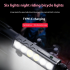 4000 Lumen Bike Headlight Super Bright IPX6 Waterproof 5000mAh USB-C Rechargeable Bicycle Front Light Aluminum Alloy Cycling Headlight for MTB Road Night Riding