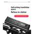 4000 Lumen Bike Headlight Super Bright IPX6 Waterproof 5000mAh USB-C Rechargeable Bicycle Front Light Aluminum Alloy Cycling Headlight for MTB Road Night Riding