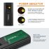 1600 Lumens Bike Lights Front and Rear Set, USB Rechargeable Bicycle Headlight, Super Bright Bike Front Lights with 5x LED