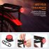 1600 Lumens Bike Lights Front and Rear Set, USB Rechargeable Bicycle Headlight, Super Bright Bike Front Lights with 5x LED