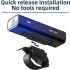ROCKBROS RHL600 Bike Head Light High-Capacity Rechargeable Bike Front Light 