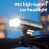 ROCKBROS RHL950 Bike Headlight 3000mAh USB Rechargeable bicycle Light 