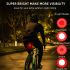 ROCKBROS Q5 Bike Tail Light Smart,Brake Sensing Bicycle Rear Lights for Night Ride,Ultra Bright LED Back Lights,Type C USB Rechargeable Cycling Safety Taillight 
