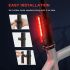 Bike Tail Light Rechargeable, Red LED Rear Bike Lights, Bicycle Laser Back Taillight Cycling Safety Warning Light, Bike Lights for Night Riding