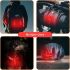 Bike Tail Light Rechargeable, Red LED Rear Bike Lights, Bicycle Laser Back Taillight Cycling Safety Warning Light, Bike Lights for Night Riding