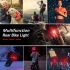 Bike Tail Light Rechargeable, Red LED Rear Bike Lights, Bicycle Laser Back Taillight Cycling Safety Warning Light, Bike Lights for Night Riding