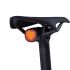TL08 Smart Bike Tail Light Customizable LED with Brake Sensing IPX6 Waterproof USB-C Rechargeable Rear Light for Road Mountain Cycling Safety