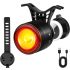 NiteBeam Bike Tail Light,USB-C Rechargeable Brake Sensing Bicycle Rear Light