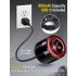 NiteBeam Bike Tail Light,USB-C Rechargeable Brake Sensing Bicycle Rear Light